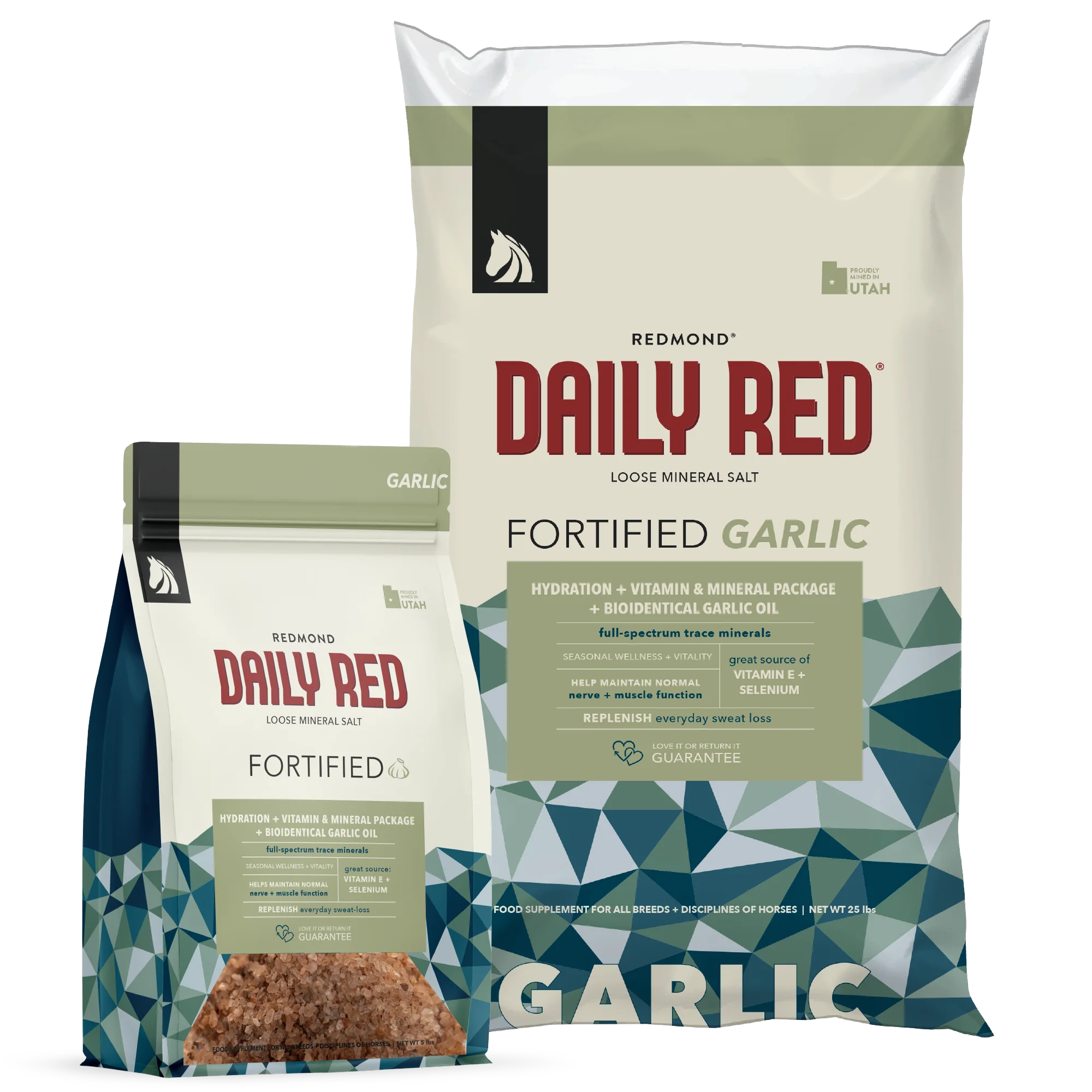 Daily Red® Fortified Garlic - Horse Vitamin & Mineral Supplement - Image 2