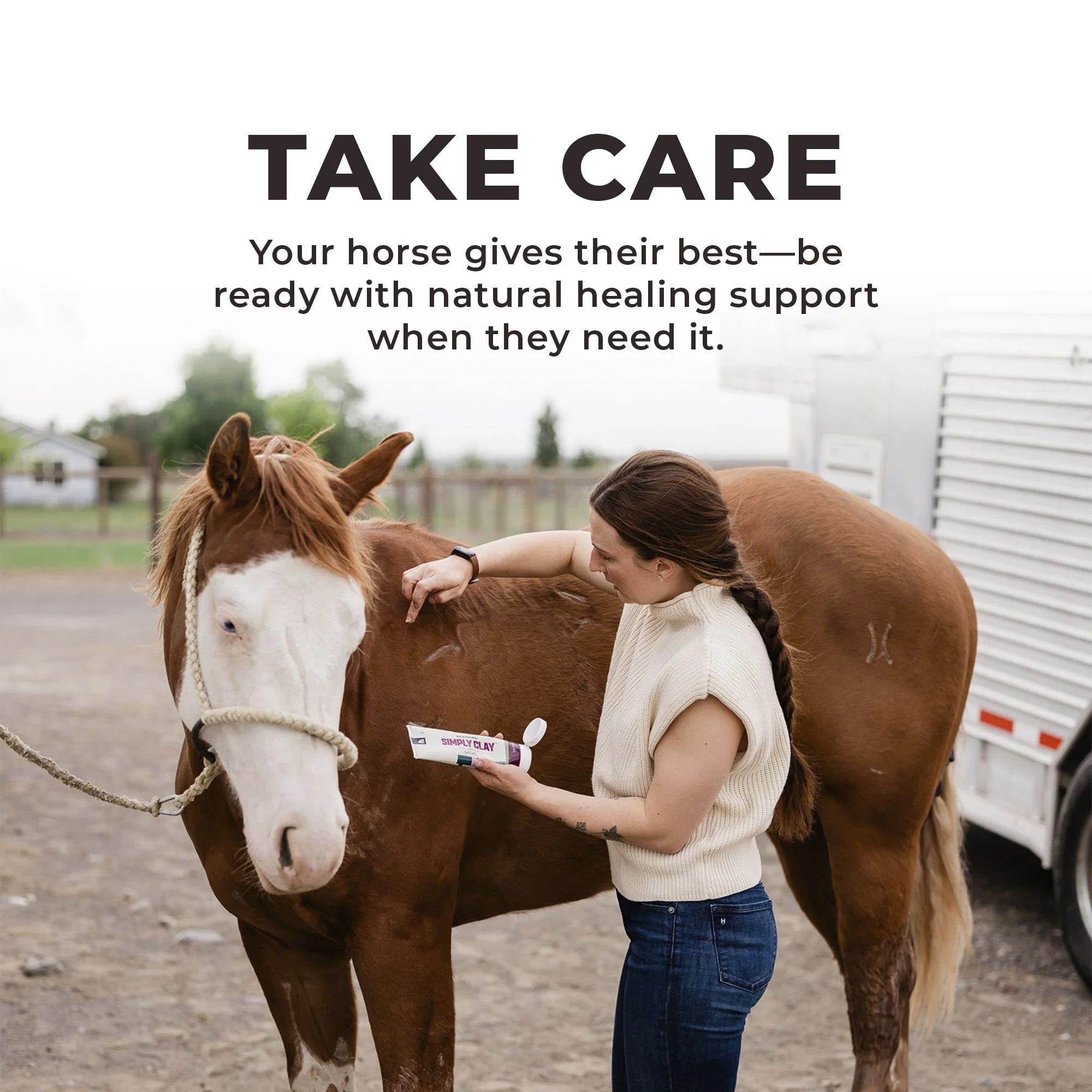 Simply Clay Salve – Bentonite Clay Horse Wound Care - Image 8