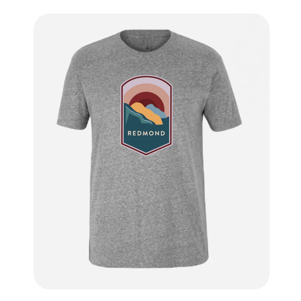 Heather Gray WPA-Style Tee