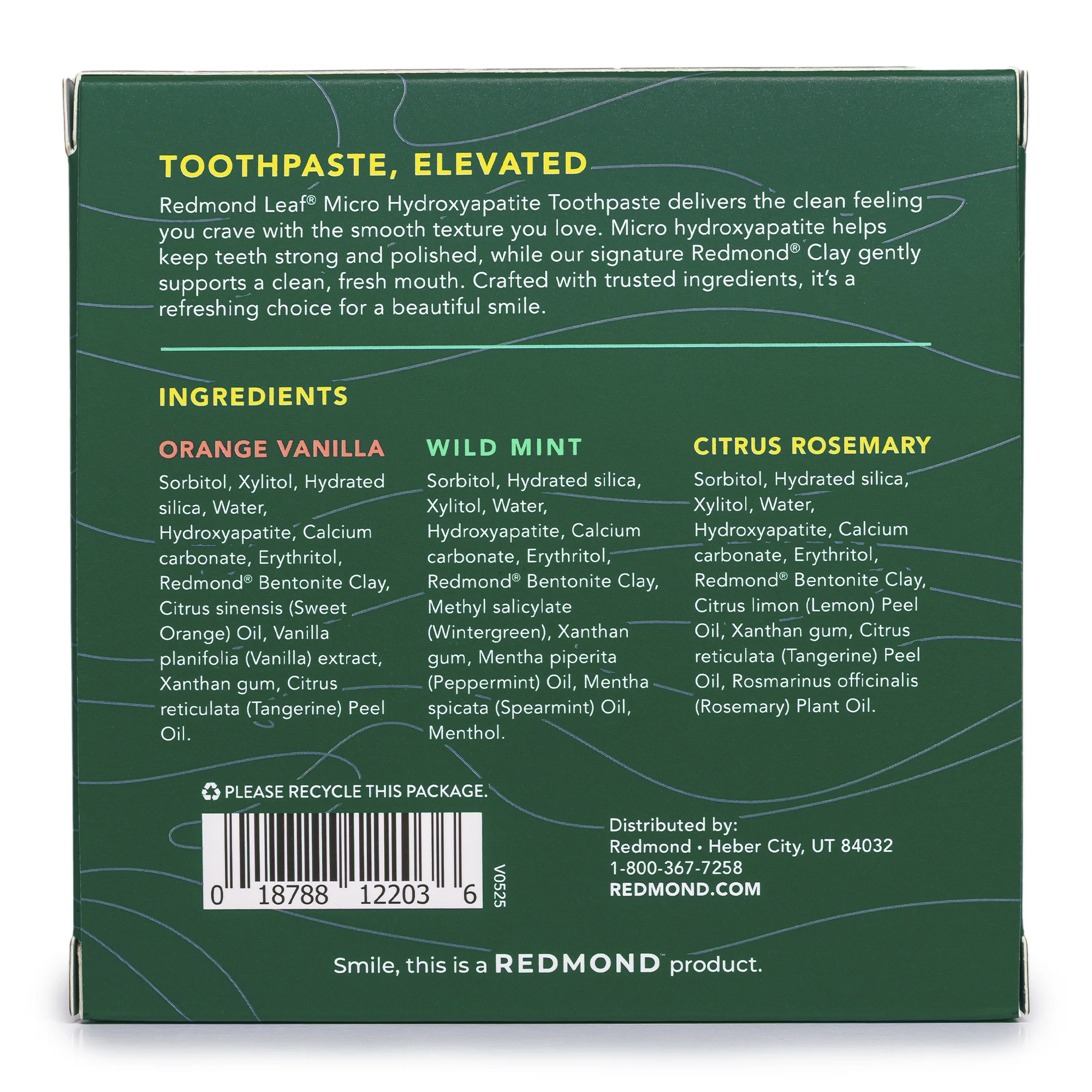 Leaf Toothpaste Variety Pack (3 Count, 1 oz Tube of each flavor) - Image 5