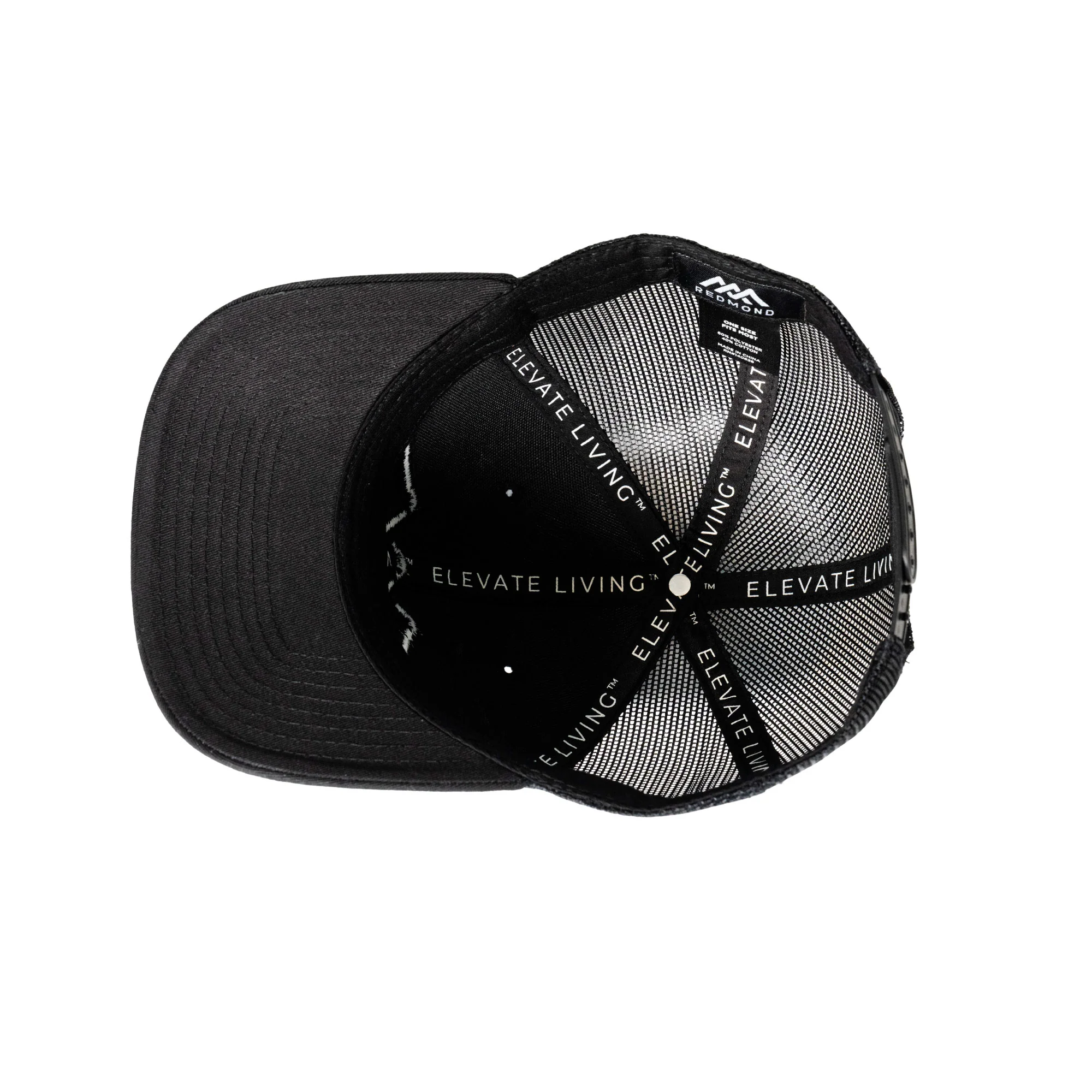 Redmond Peaks Logo Hat - Black - Image 4