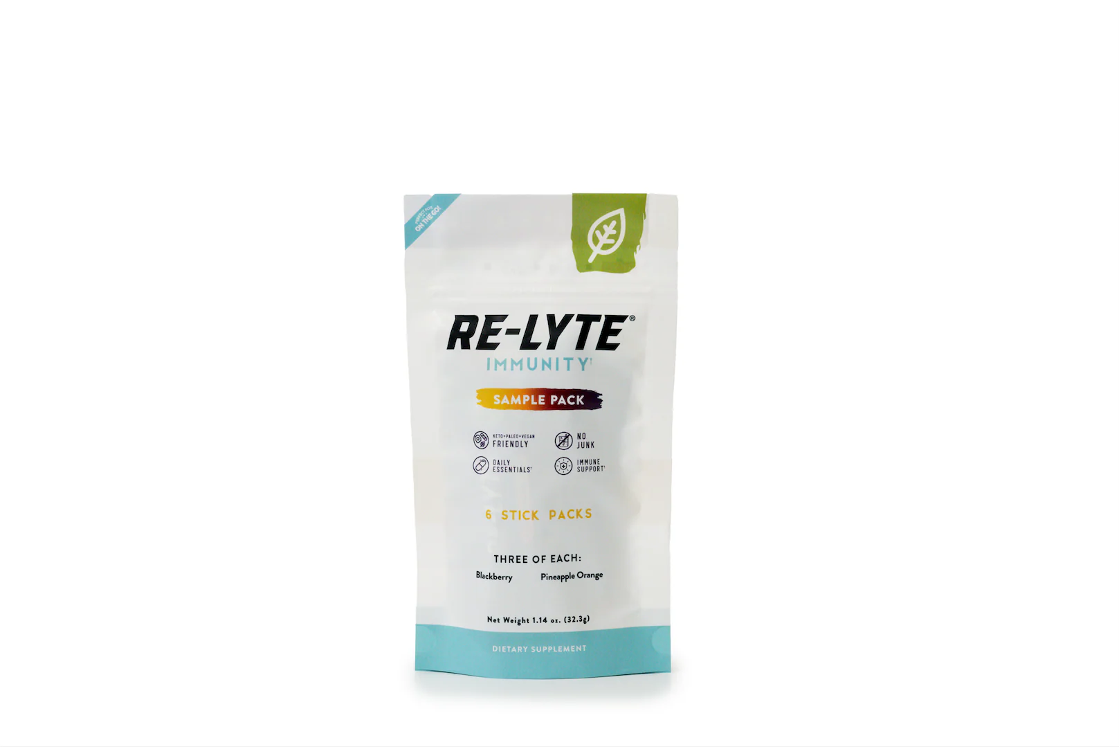 Re-Lyte Immunity Electrolyte Powder Sample Stick Pack - Image 9