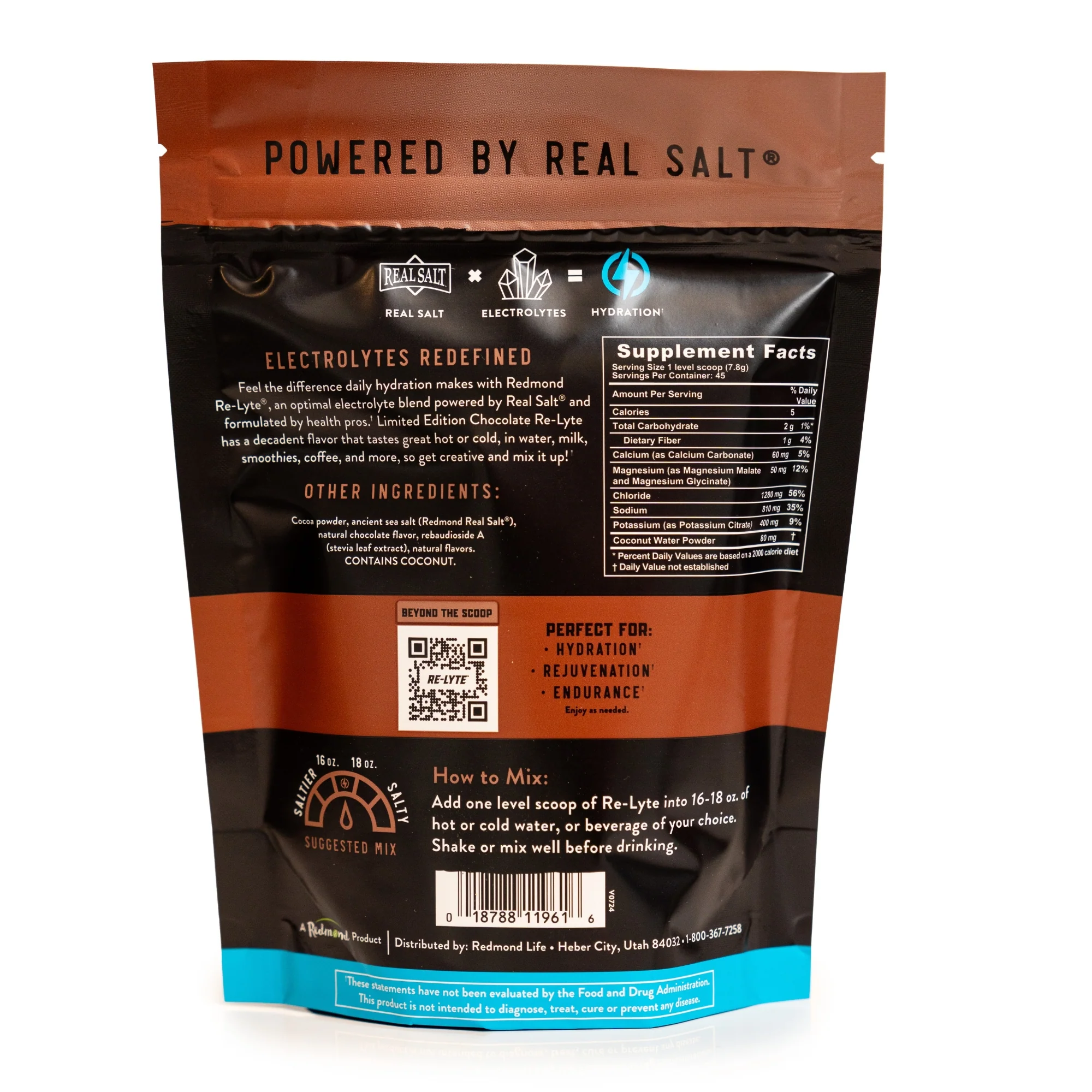 Re-Lyte Hydration Electrolyte Powder Limited Edition / Chocolate - Image 3
