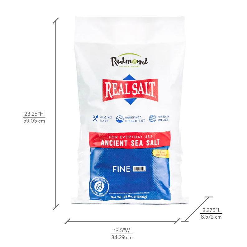 Real Salt® Fine Bulk (25 lb.) - Image 4