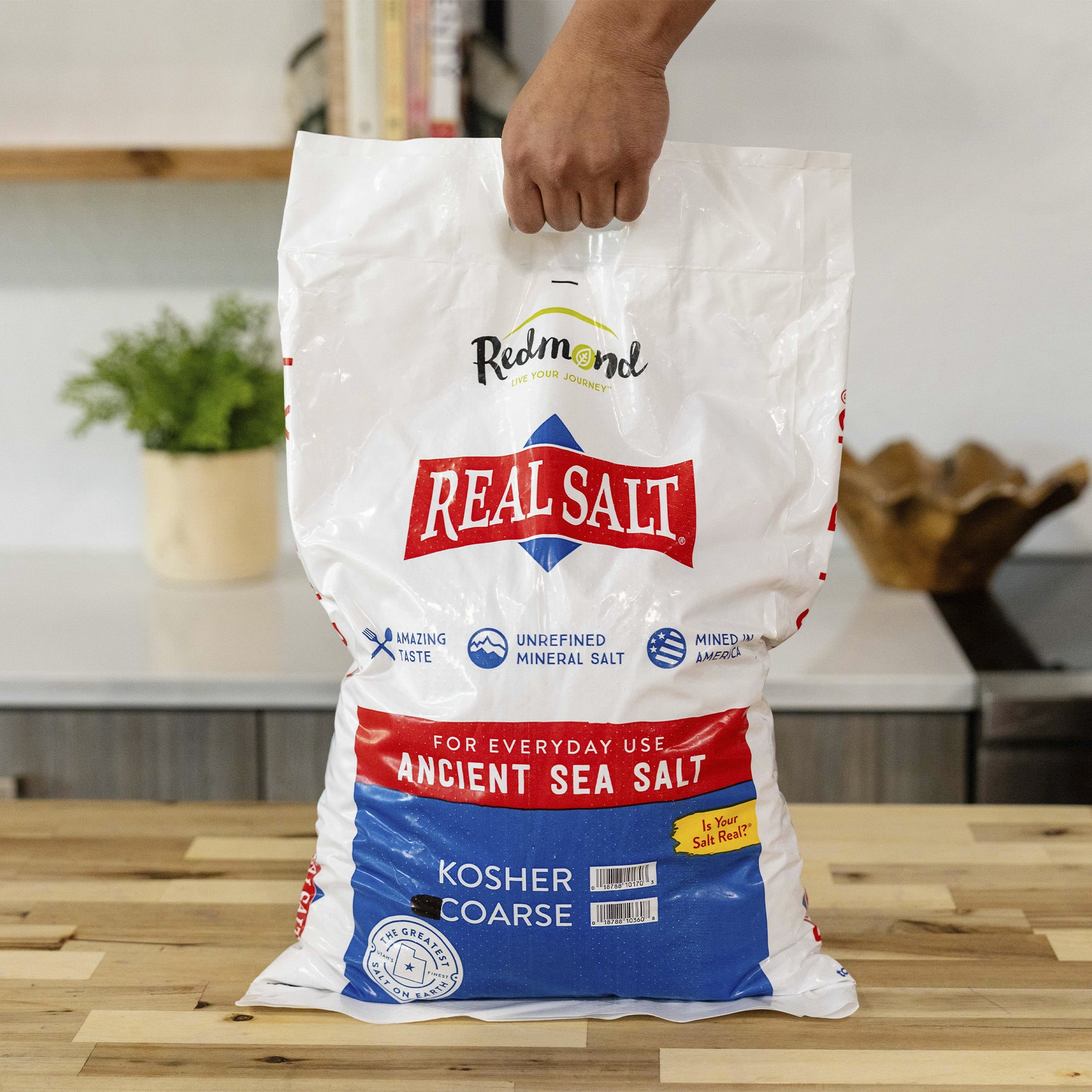 Real Salt Coarse 25 lb Bag - Image 3