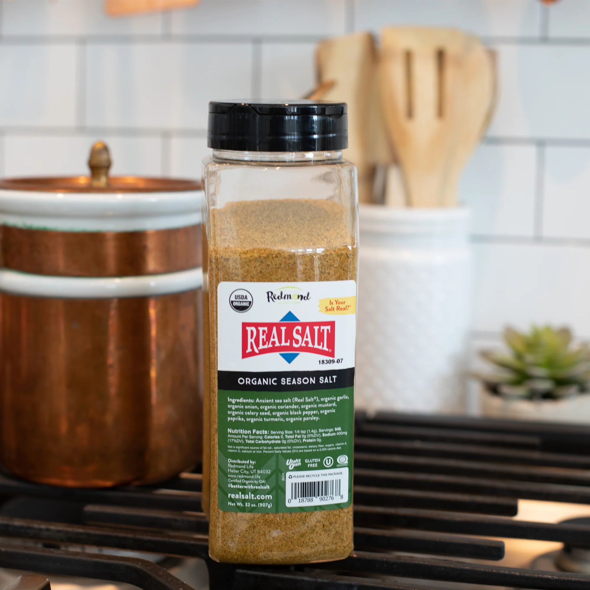 Real Salt® Organic Season Salt (32 oz.) - Image 4