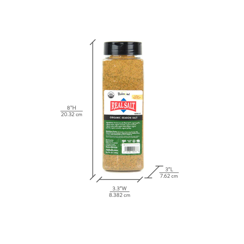 Real Salt® Organic Season Salt (32 oz.) - Image 6