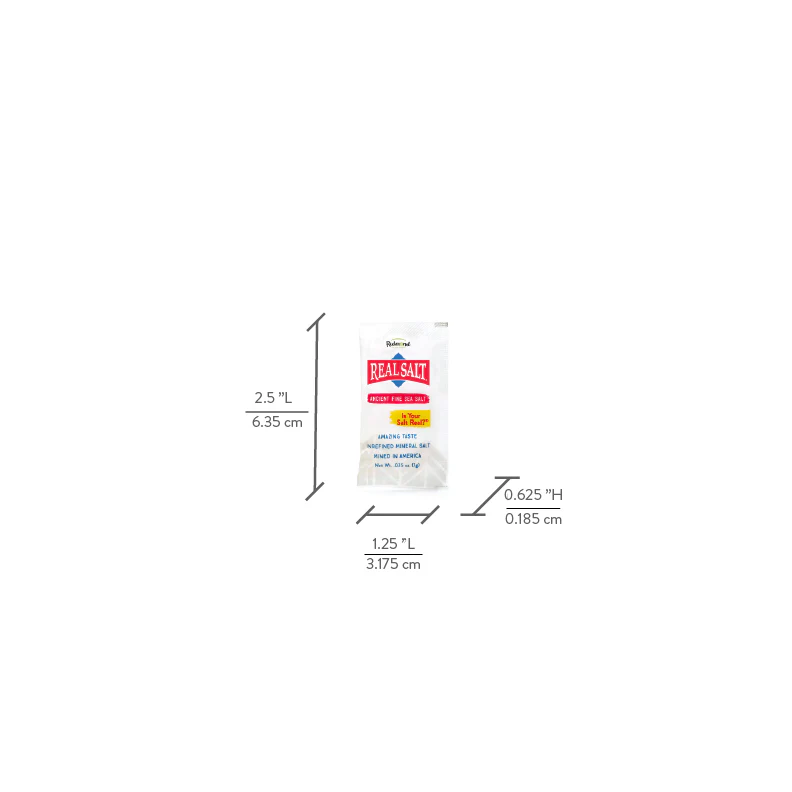 Real Salt Fine Single Serve Packet / 500 ct - Image 8