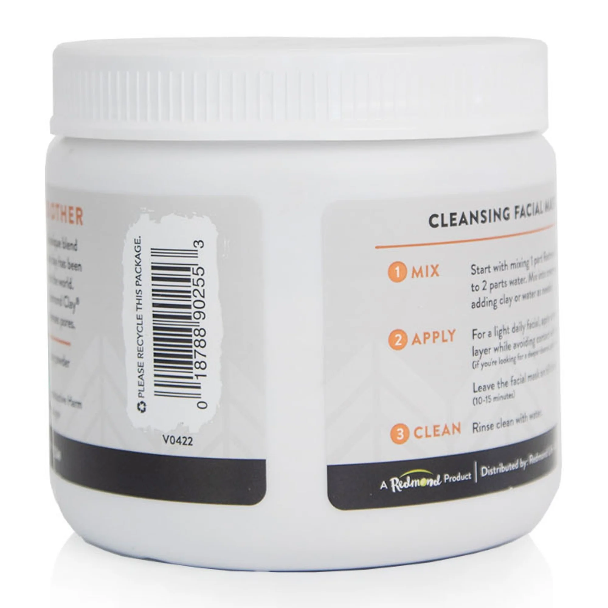Redmond Ready-to-mix Bentonite Clay 10 oz Jar - Image 3