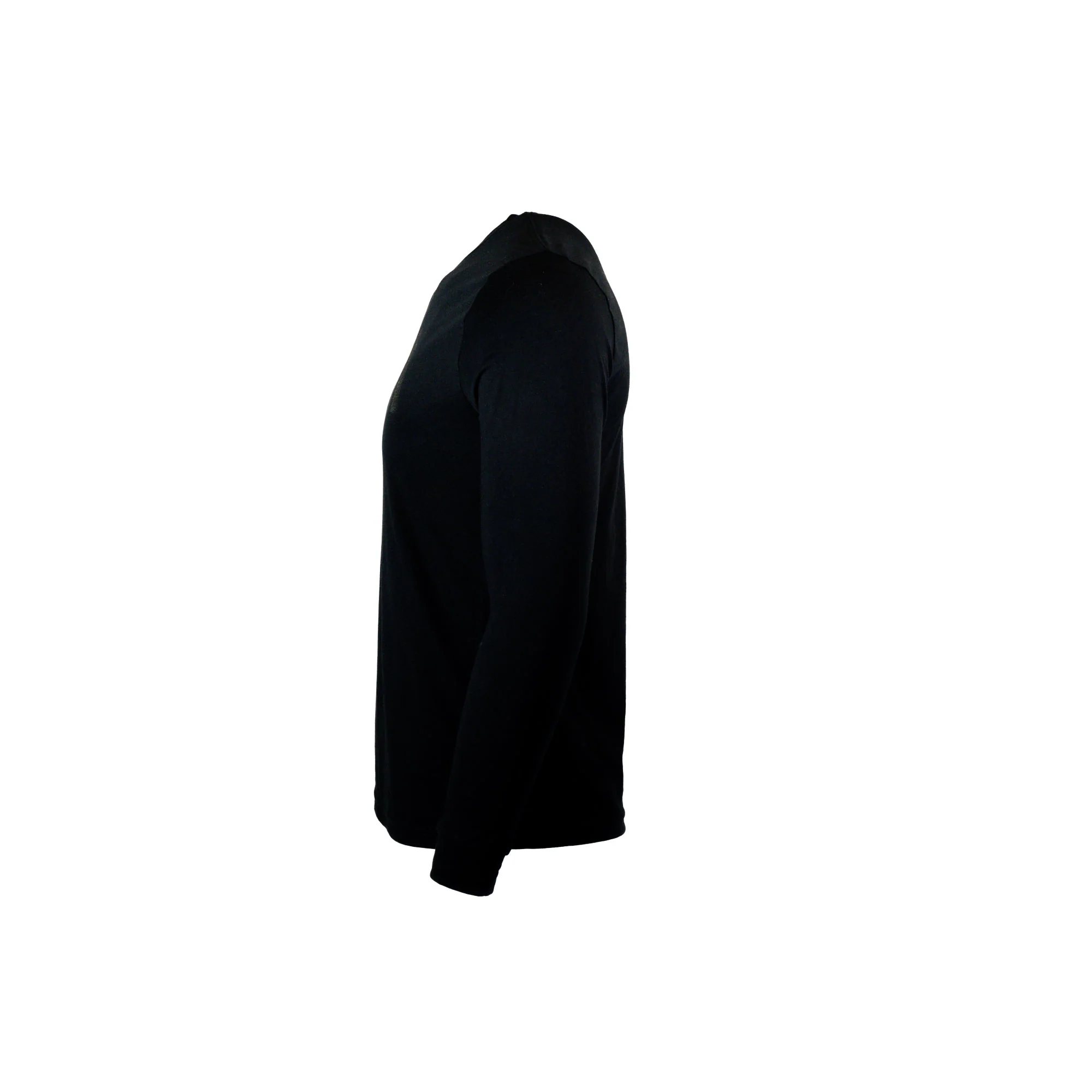 Redmond Peaks Elevate Living Long Sleeve Black Tee - Image 3