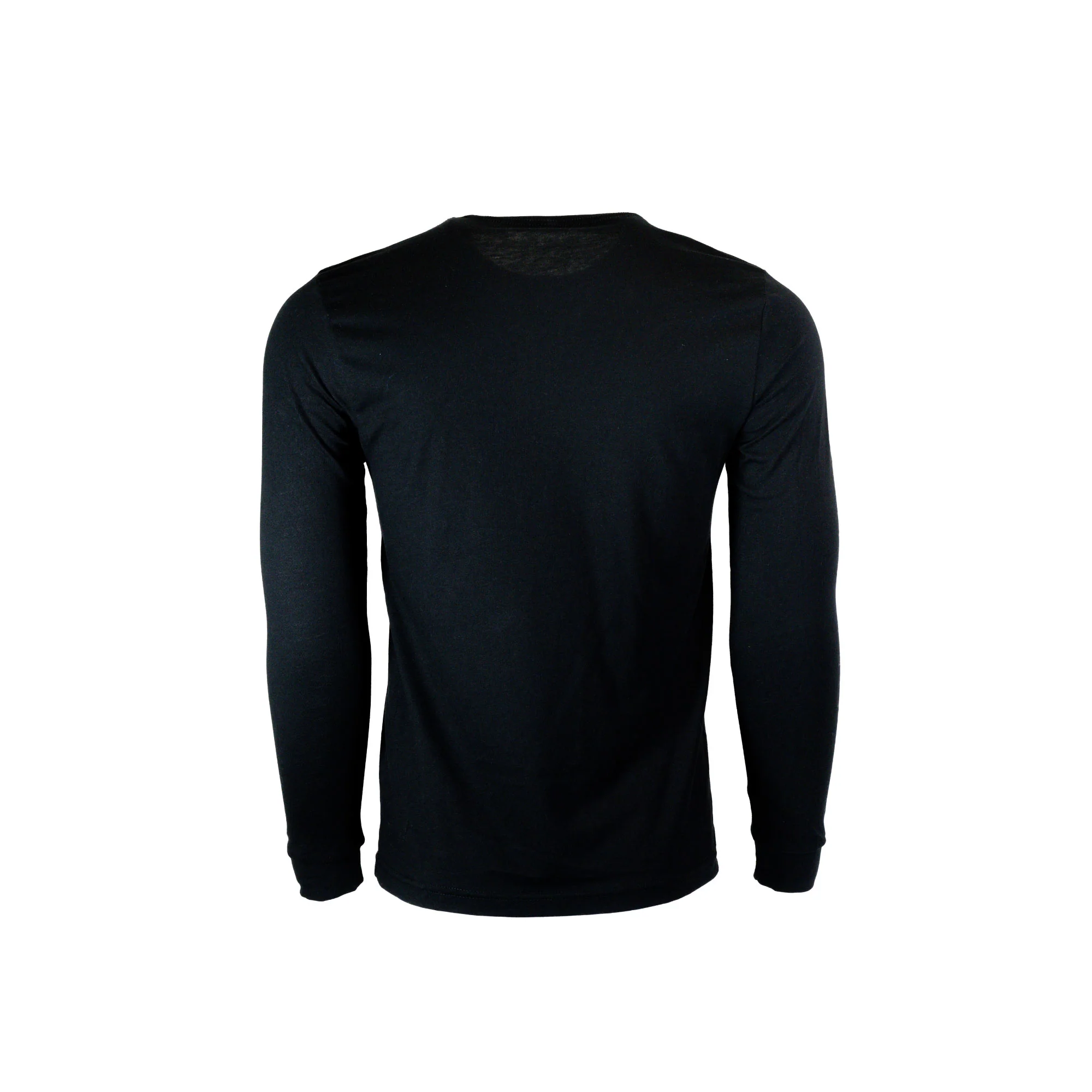 Redmond Peaks Elevate Living Long Sleeve Black Tee - Image 4