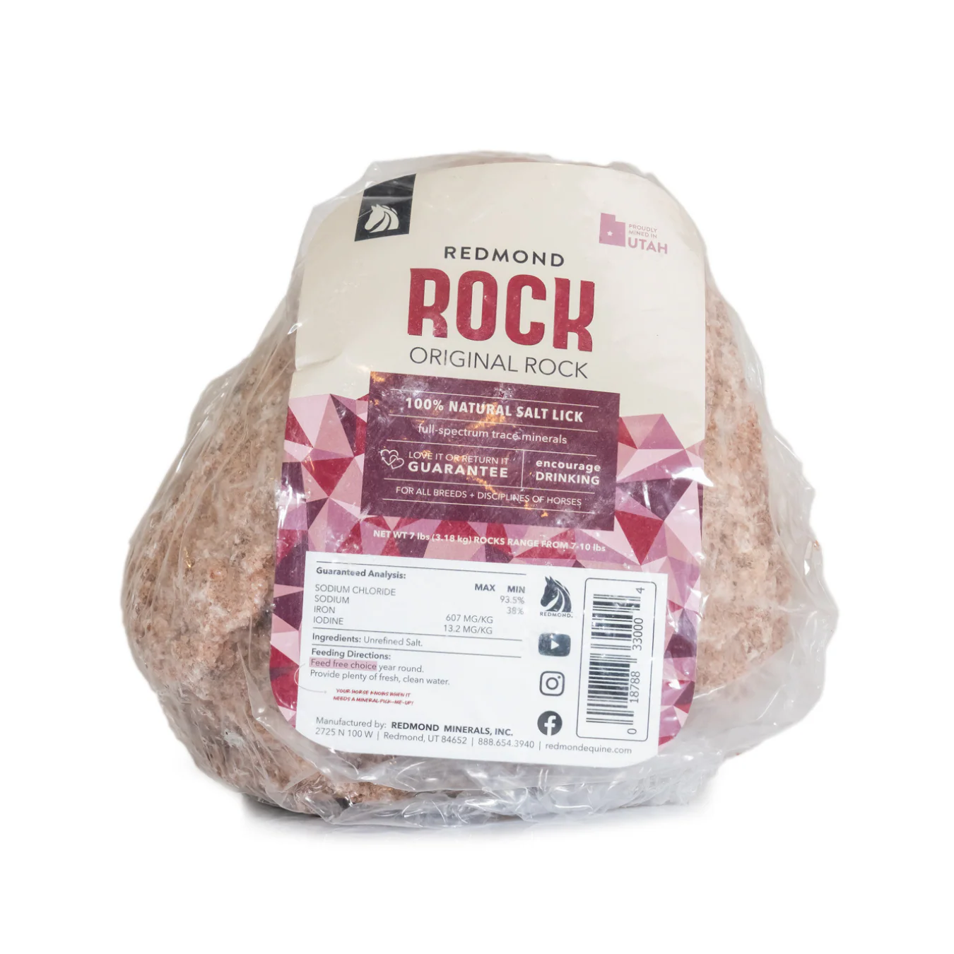 Redmond Rock® - Mined Horse Salt Lick - Image 9