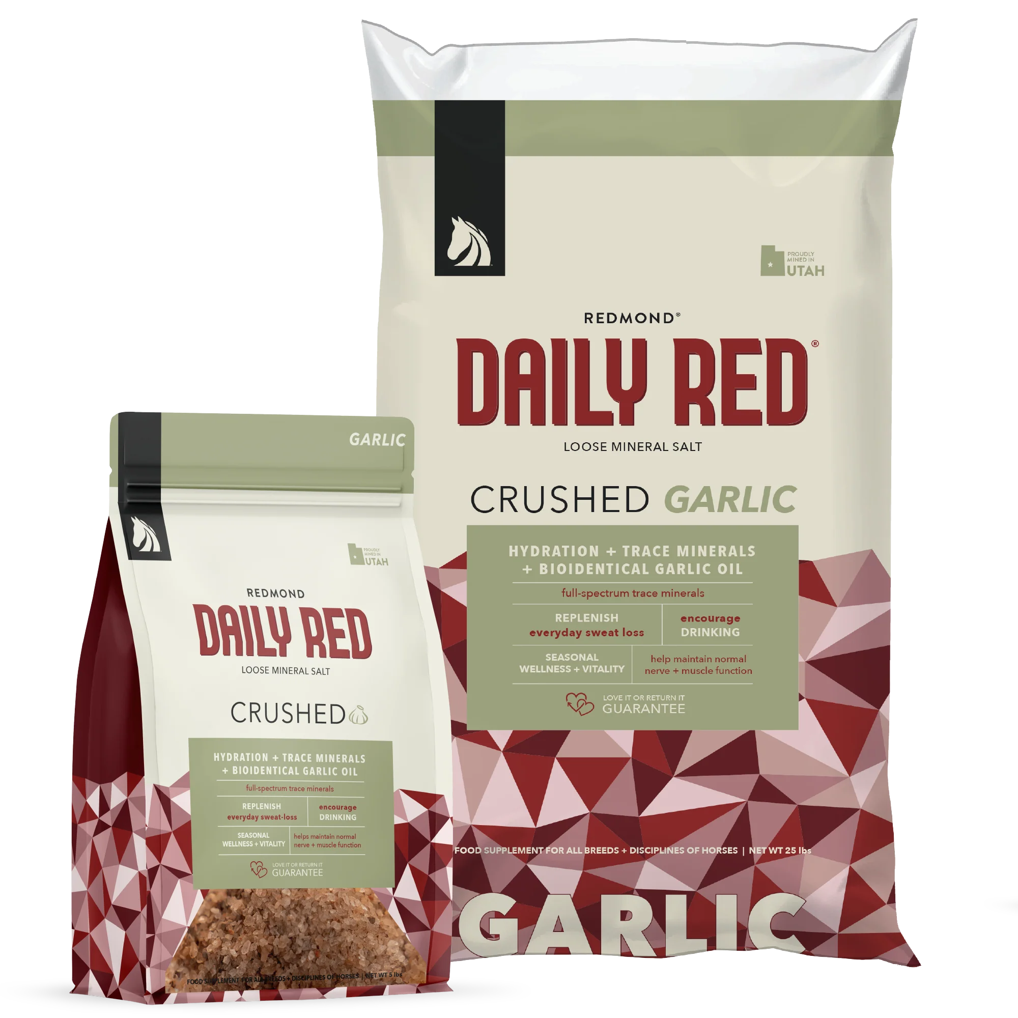 Daily Red® Crushed™ Garlic - Mineral Supplement for Horses - Image 2