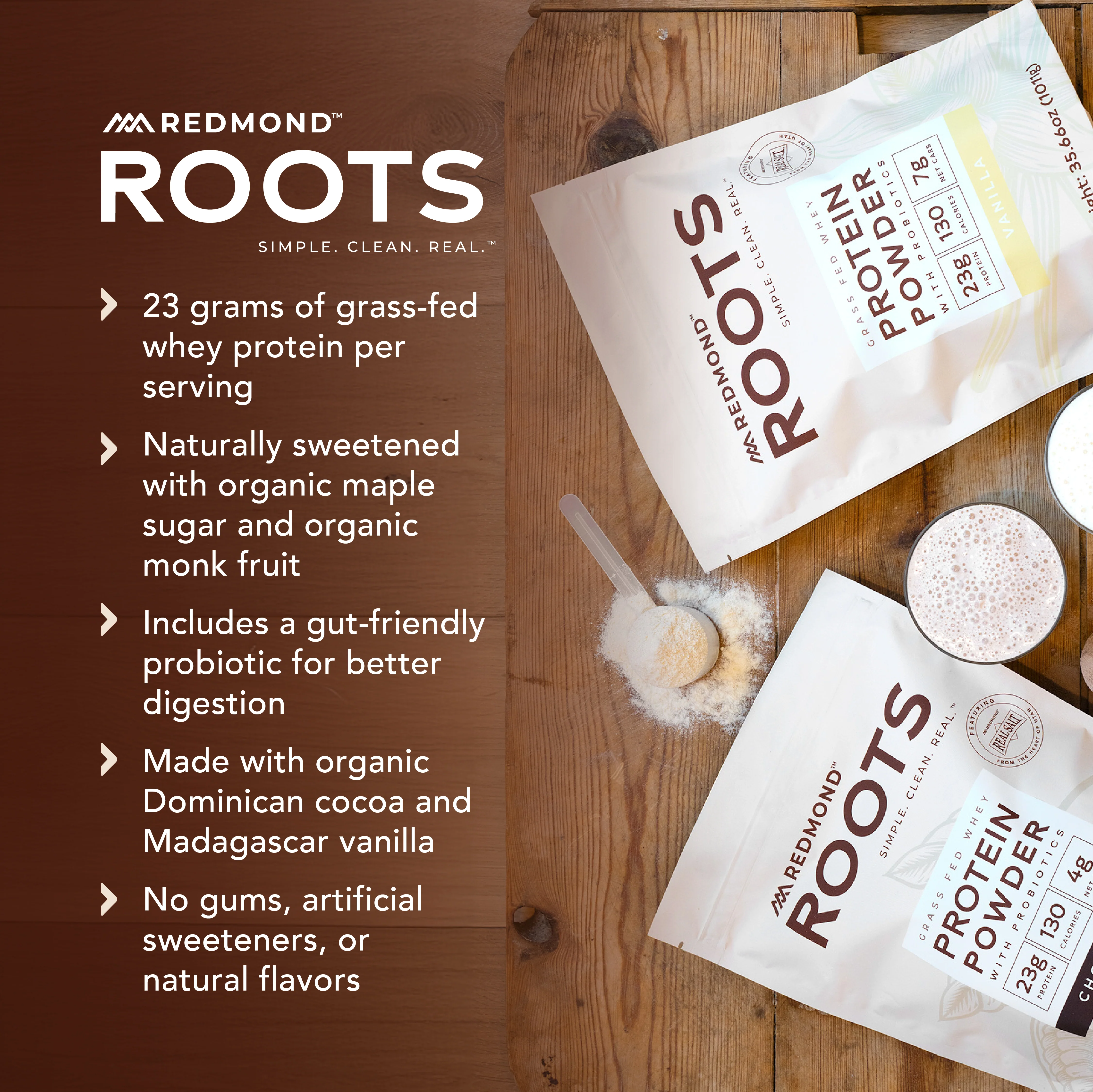 Redmond Roots Protein Powder (30 servings) - Image 10