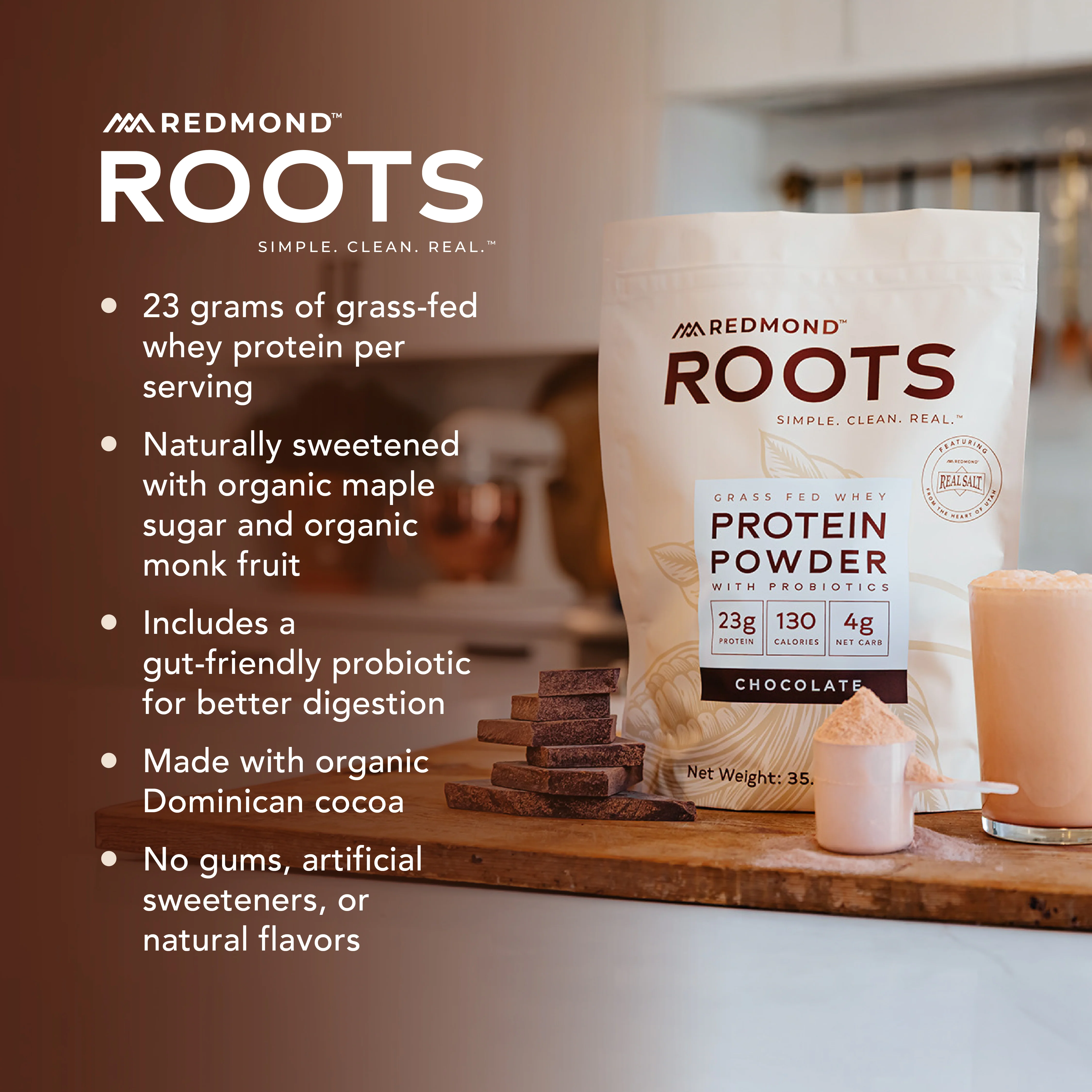 Redmond Roots Protein Powder (30 servings) - Image 5