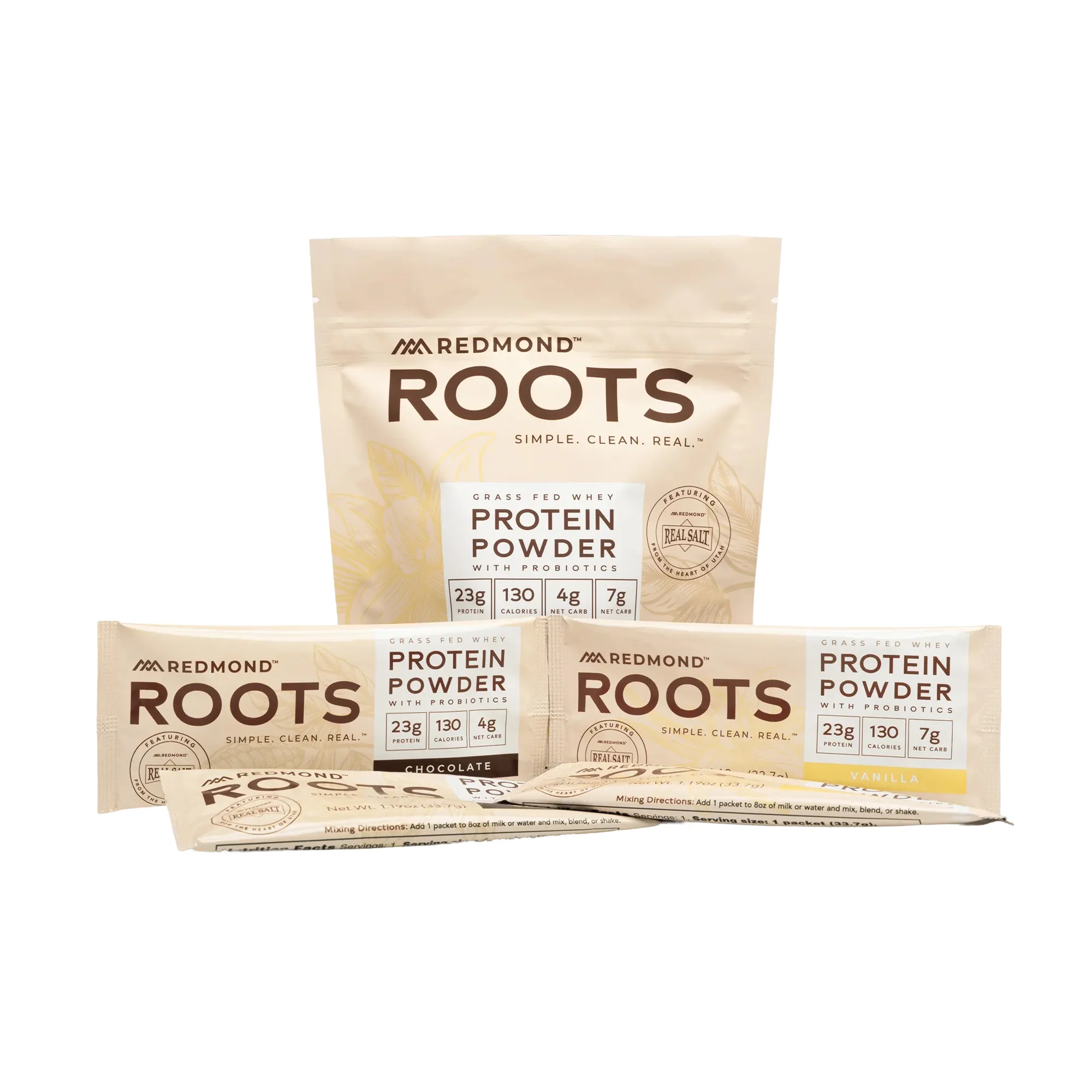Redmond Roots Protein Powder Sample Pack (4 sticks) - Image 5